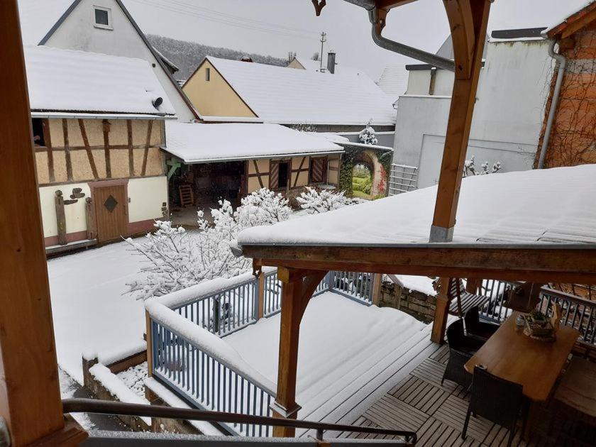 Ferienwohnung Im Theaterhof Greussenheim Dış mekan fotoğraf